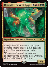 Omnath, Locus de Fúria / Omnath, Locus of Rage - Magic: The Gathering - MoxLand
